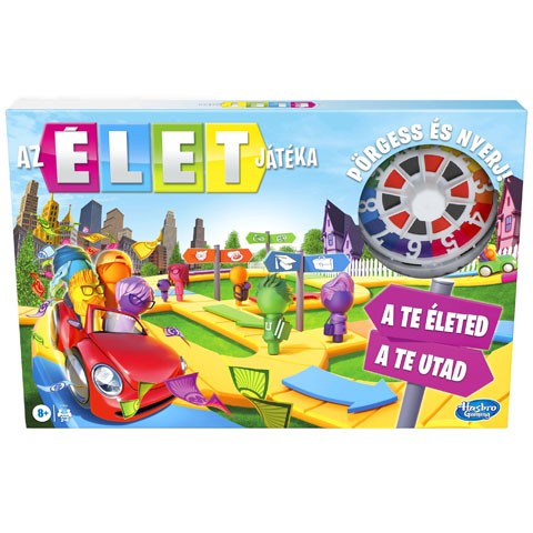 Az élet játéka társasjáték 2021- Hasbro