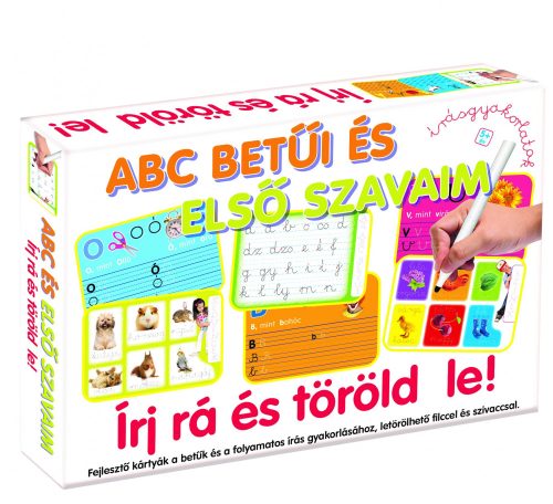 Írj rá és töröld le! Abc betűi és első szavaim - D - Toys