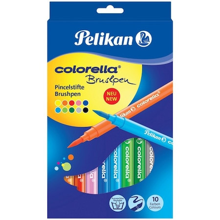 Pelikan ecsetfilc 10 szín