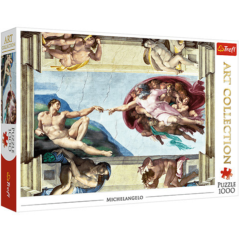 Michelangelo Ádám teremtése 1000 db- os puzzle - Trefl