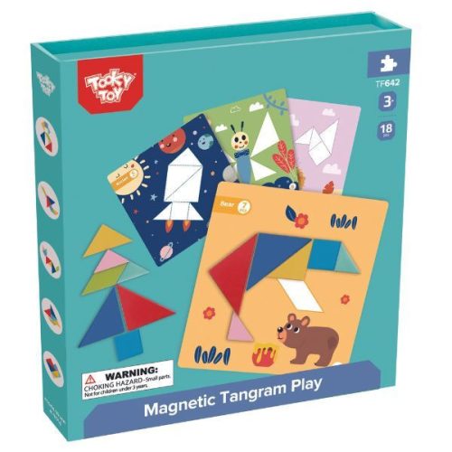 Mágneses tangram - Tooky Toy