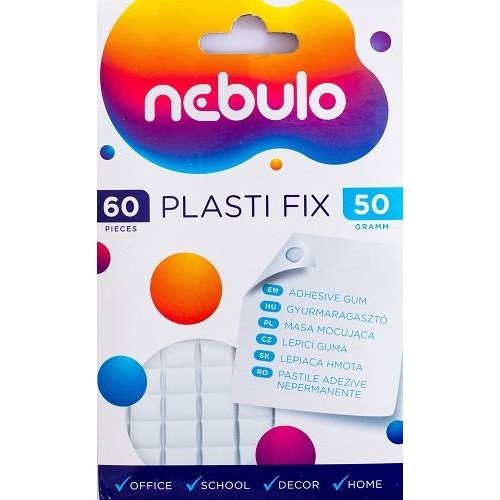 Nebulo Plasti Fix gyurmaragasztó 50gr