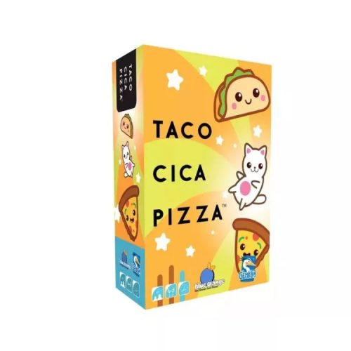 Taco, cica, pizza társasjáték