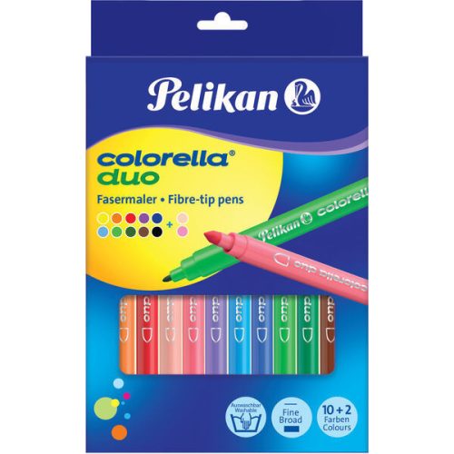 Pelikan Colorella Duo  filctoll 12 szín