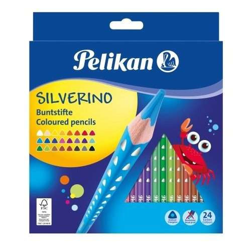 Pelikan Silverino   színes ceruza 24db