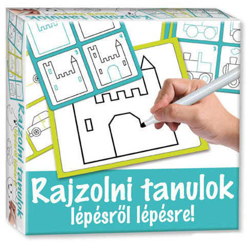 Rajzolni tanulok fejlesztő játék - fiús