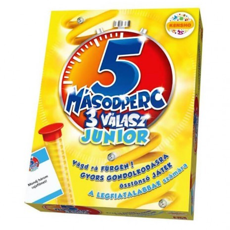 5 másodperc 3 válasz Junior - társasjáték