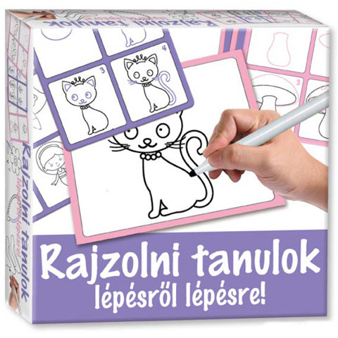 Rajzolni tanulok fejlesztő játék - lányos