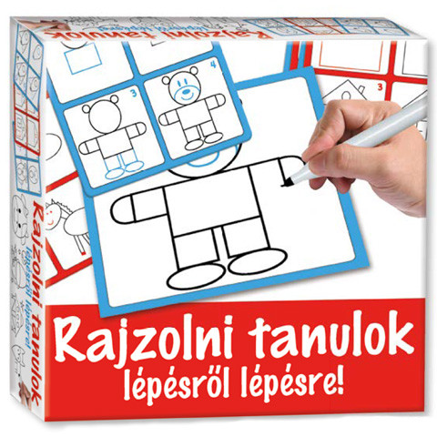 Rajzolni tanulok fejlesztő játék - járműves