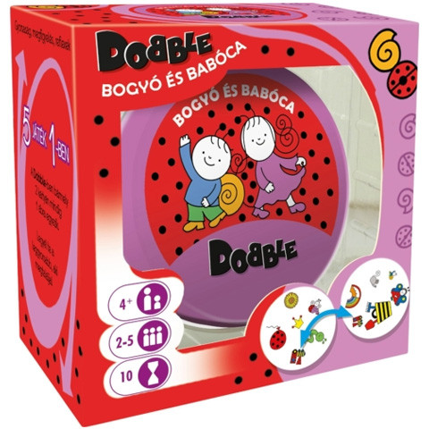 Dobble Bogyó és Babóca - kártyajáték