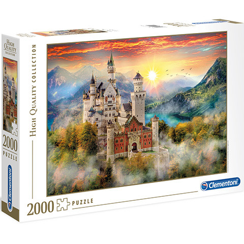 Neuschwanstein kastély 2000db- os puzzle - Clementoni